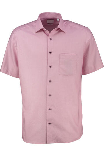 ETERNA Hemd beere Comfort Fit Kurzarm
