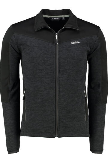 REGATTA Fleece Jacke Highton Full Zip schwarz
