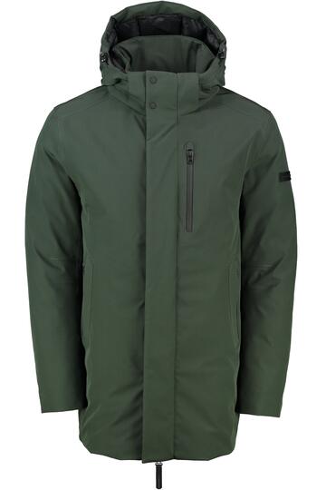 PIERRE CARDIN Parka gr�n Modern Fit winddicht