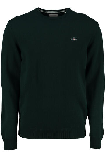 GANT Lambswool Rundhals   Pullover dunkelgr�n Superfine Lambswool