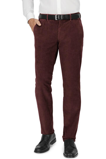 EUREX BY BRAX Stretch-Cord-Hose bordeaux Jim