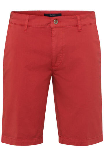 EUREX BY BRAX Bermuda-Jeans Burt Rot Chino