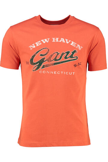 GANT Graphic T-Shirt deep orange