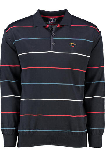 SAILING COMPANY Pullover navy gestreift