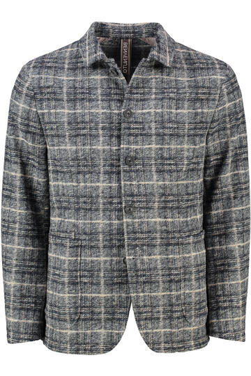 BENVENUTO Overjacket Livio blue kariert