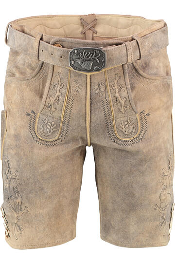 SPIETH & WENSKY Leder Shorts Glockm�hl lombok