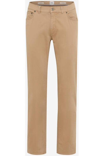 BRAX Baumwoll-Jeans Cooper Marathon camel Regular Fit
