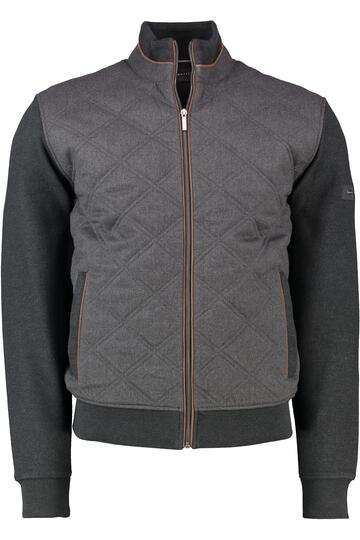 BUGATTI Sweat Jacke anthrazit