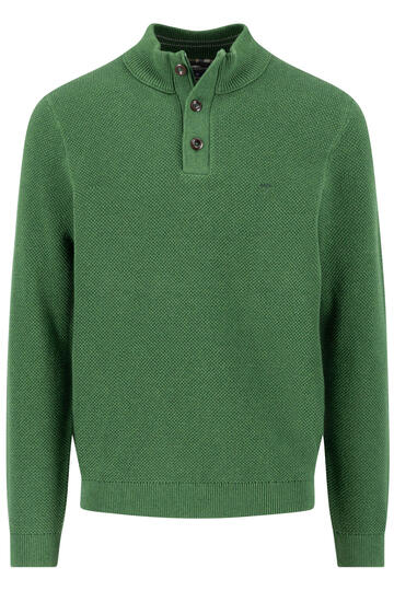 FYNCH HATTON Troyer dark leaf Casual Fit