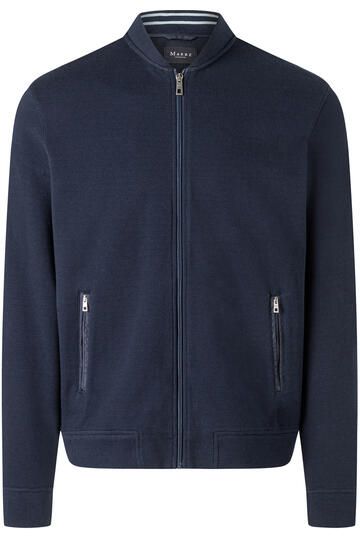 MAERZ Sweat Jacke Wirk dawn blue
