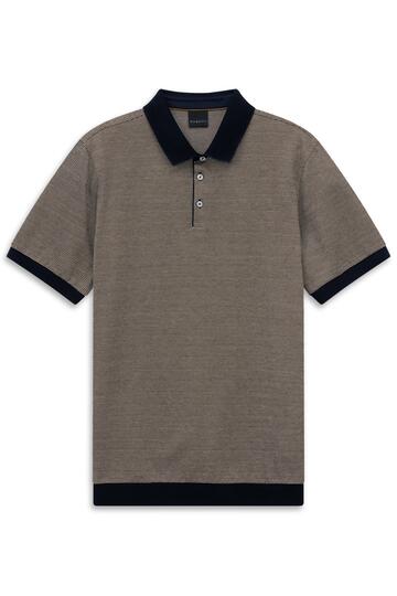 BUGATTI Polo-Shirt cognac Modern Fit