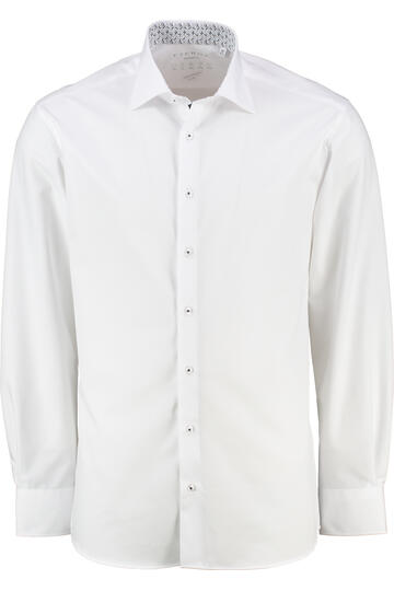 ETERNA Hemd weiss Modern Fit Langarm