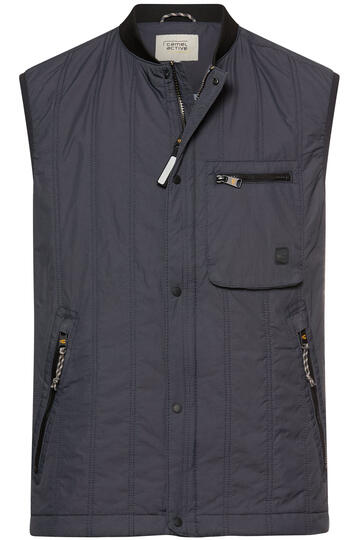 camel active Weste dark navy Regular Fit