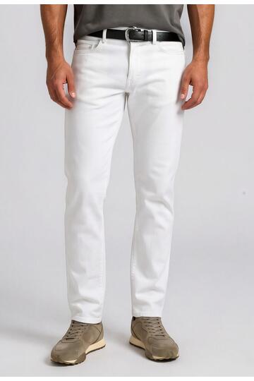 BRAX Five-Pocket-Jeans Cadiz white Straight Fit