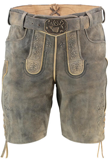 SPIETH & WENSKY Leder Shorts Hirten walzer