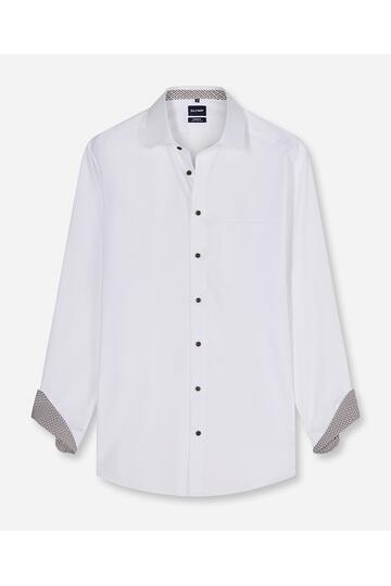 OLYMP Hemd Luxor weiss Modern Fit Langarm