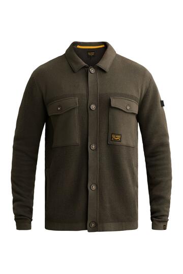 PME LEGEND Strickjacke beluga Regular Fit