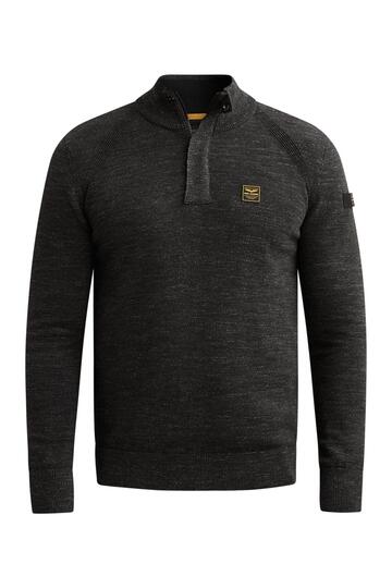 PME LEGEND Troyer rib melee black Regular Fit