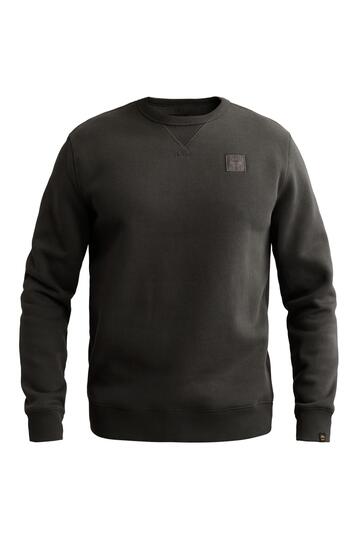 PME LEGEND Sweat Shirt soft fleece obsidian Regular Fit