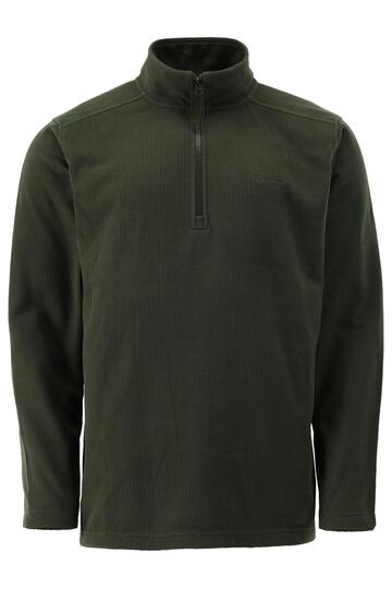 OS TRACHTEN Jagd Fleece Pullover oliv einfarbig