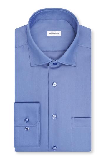 SEIDENSTICKER Business Hemd powder blue Regular Fit Langarm
