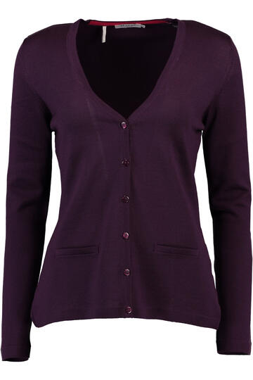 MAERZ Strickjacke pflaume