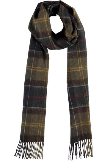 BARBOUR Schal Oliv