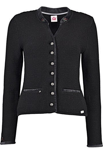 SPIETH & WENSKY Strickjacke Malta schwarz