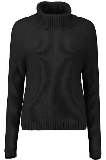 S.MARLON Kaschmir-Rollkragen-Pullover schwarz