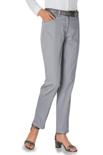 RAPHAELA BY BRAX Jeans Corry grau Comfort Fit 5-Pocket Form