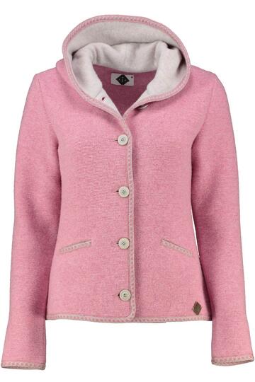 STAPF Strickjacke Malwine altrosa hochwertiger Linksstrick Made in �sterreich