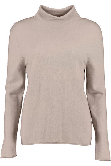 S.MARLON Stehkragen- Pullover marzipan aus hochwertigem Cashmere