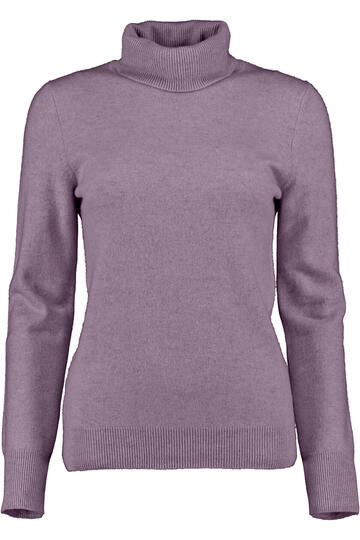 S.MARLON Rollkragen Pullover flieder aus hochwertigem Cashmere