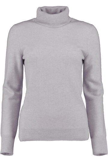 S.MARLON Rollkragen Pullover grau aus hochwertigem Cashmere