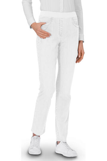 RAPHAELA BY BRAX Bequem-Jeans Pamina wei� Slim Fit