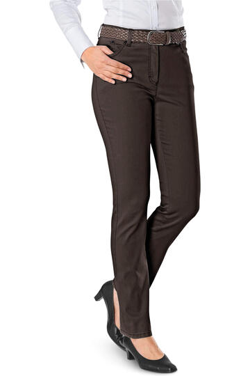 RAPHAELA BY BRAX Jeans Ina taupe Slim Fit in Super Dynamic Stretch -Qualit�t