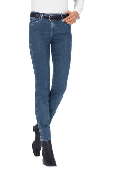 BRAX Thermo-Jeans Mary jeansblau Slim Fit mit warmer Innenseite