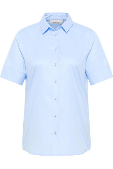 ETERNA Bluse hellblau 1/2-Arm