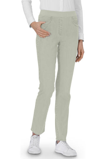 RAPHAELA BY BRAX Jeans Pamina mint Slim Fit in Schlupfform mit Rei�verschlussoptik