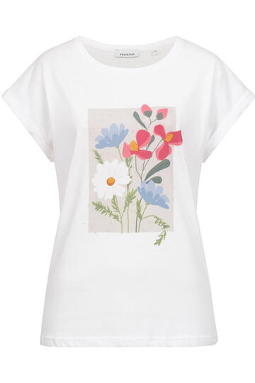 FELICITAS Shirt Sylvie wei� mit Frontdruck