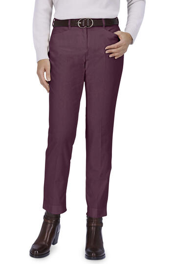 BRAX Cordhose Mara beere Regular Fit