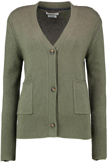 BRAX Strickjacke Alicia khaki in softer Baumwoll-Mixqualit�t