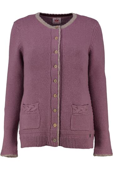 SPIETH & WENSKY Strickjacke Enza altrosa