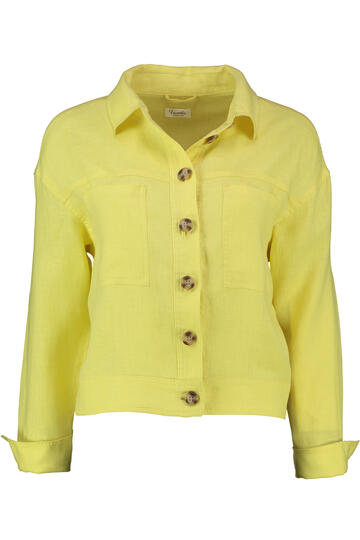 BARBARA LEBEK Leinen-Jacke gelb