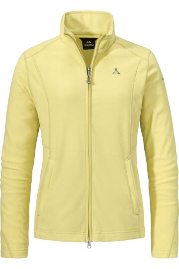SCHOEFFEL Fleece-Jacke Leona gelb