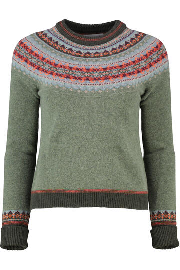 ERIBE Pullover Alpine breamer gemustert im Fair-Isle Strickmuster
