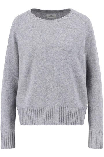 FYNCH HATTON Pullover alloy grey Langarm