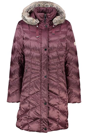 BARBARA LEBEK Daunen-Steppjacke burgund