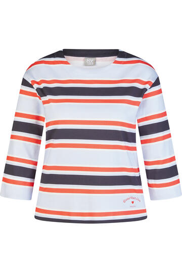 RABE Shirt pastellblau gestreift 3/4-Arm