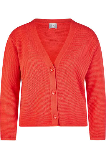 RABE Strickjacke koralle
